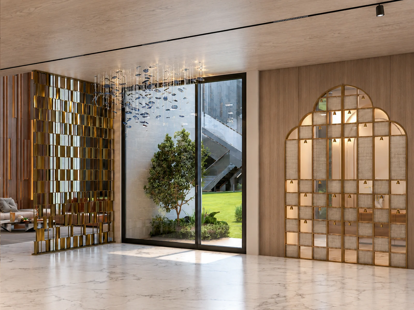Kitchen at The Aureum House, a residential project by DDesignSpace