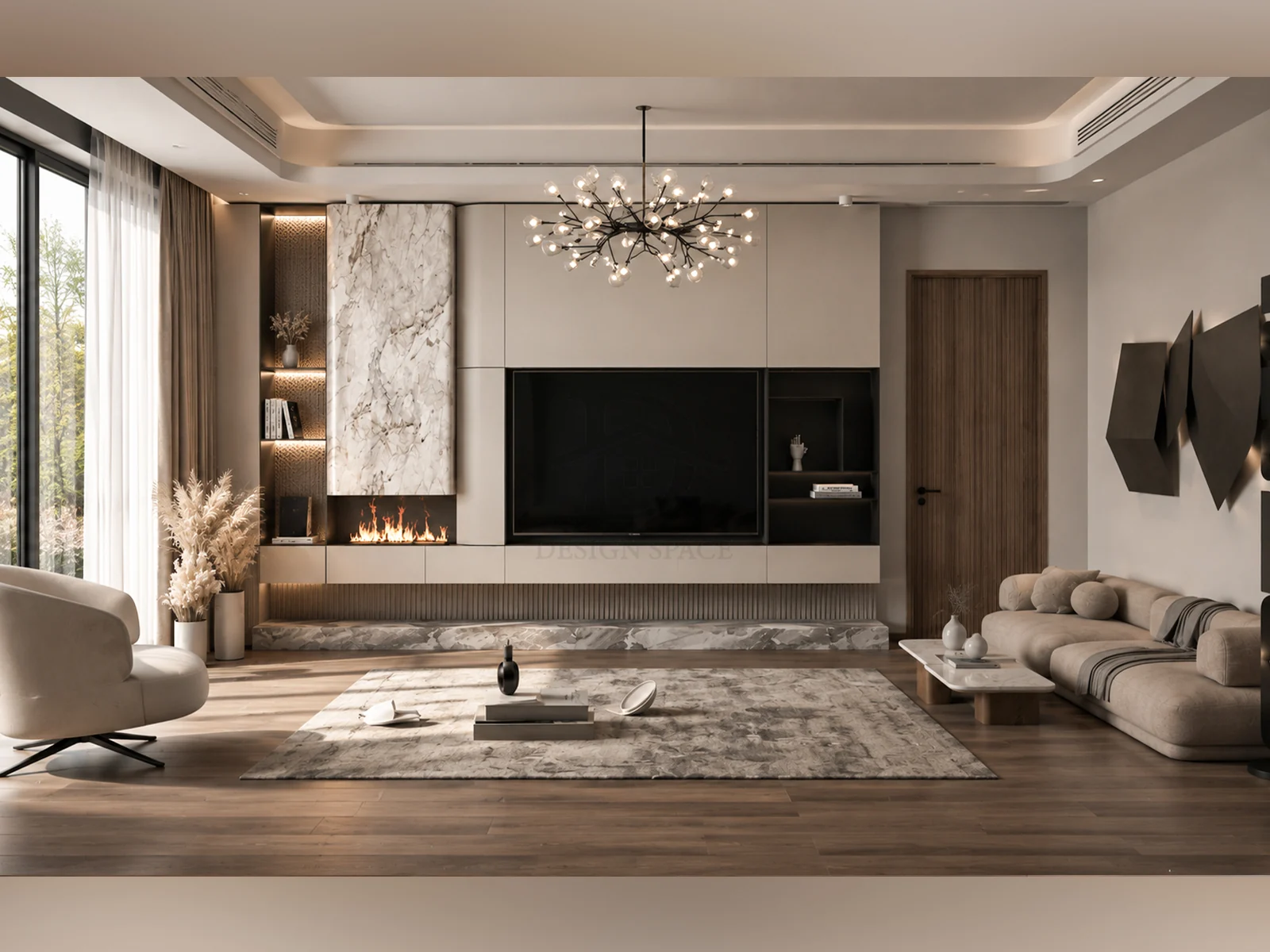 Terrace at The Aureum House, a residential project by DDesignSpace