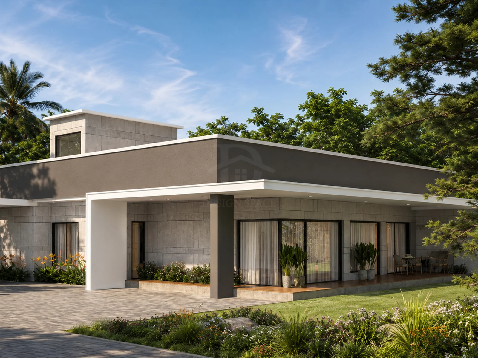 Interior view at Coastal Residence, a residential project by DDesignSpace