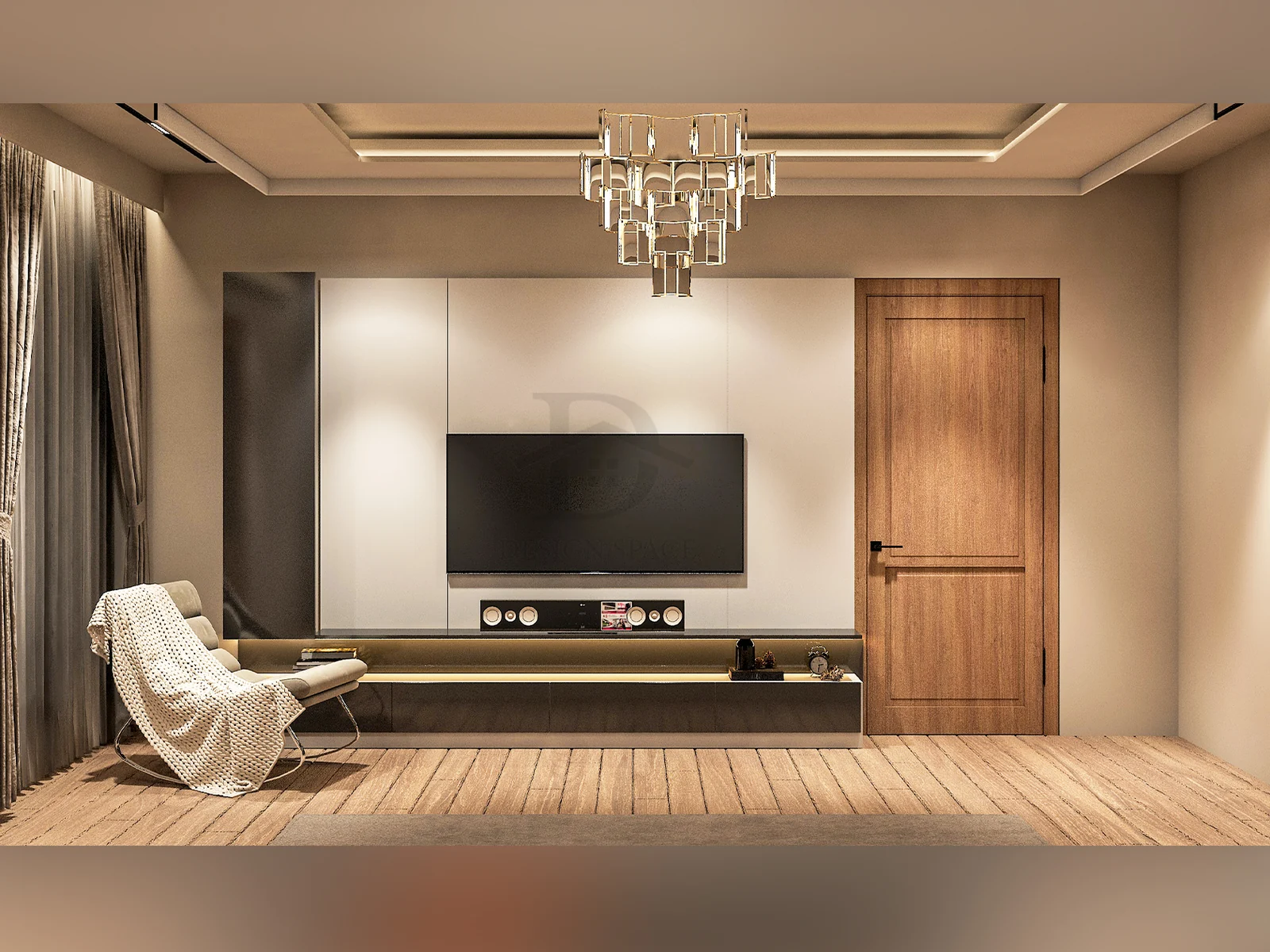 Interior view at The Luxe Residence, a residential project by DDesignSpace