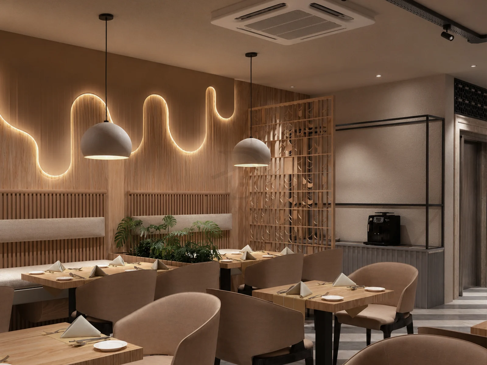 Bedroom at Sagar Ratna, a retail project by DDesignSpace